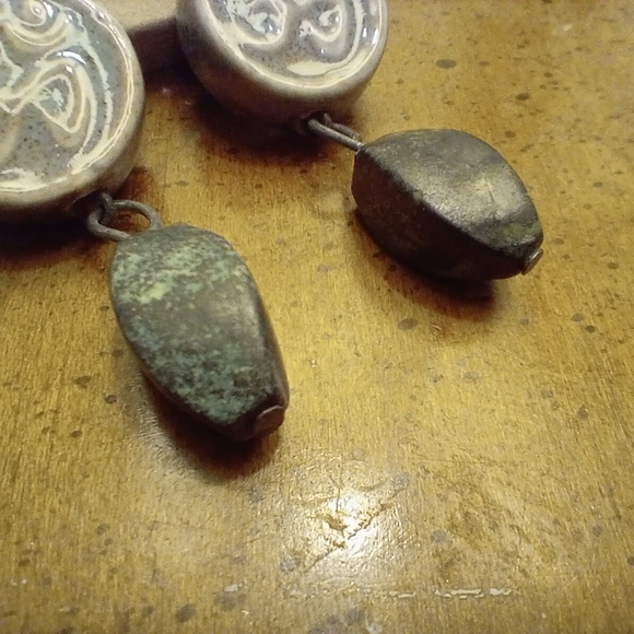 Lila Bhauma Vrindavana Turquoise Earrings - Picture 4 of 8